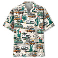 Hawaiian Shirt / Adults / S Desert Camping Car Hawaiian Shirt
