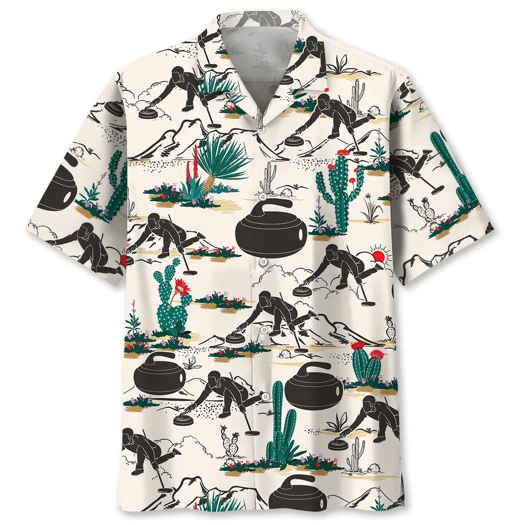 Hawaiian Shirt / Adults / S Desert Curling Hawaiian Shirt