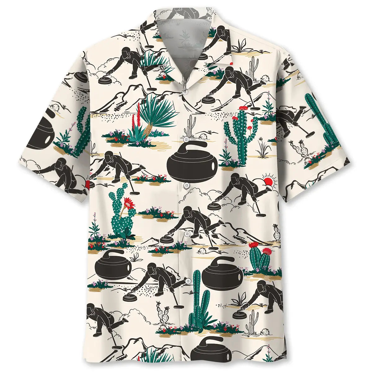 Hawaiian Shirt / Adults / S Desert Curling Hawaiian Shirt