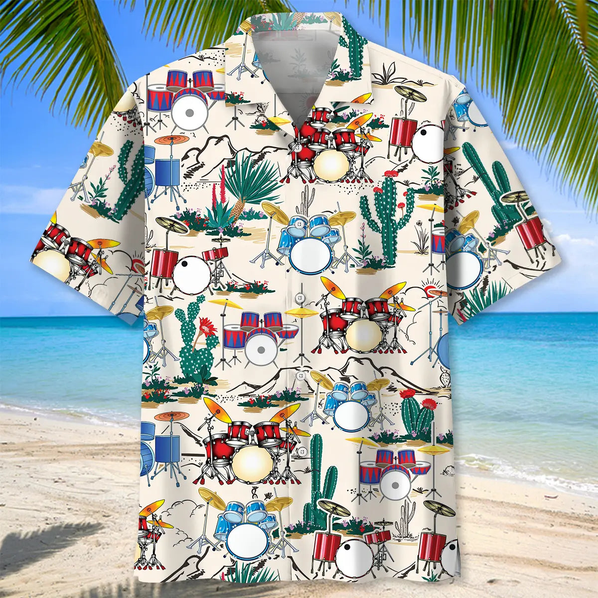 Desert Drum Hawaiian Shirt