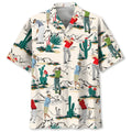 Hawaiian Shirt / Adults / S Desert Golf Hawaiian Shirt