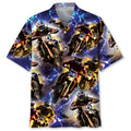 Hawaiian Shirt / Adults / S Dirt Bike Racing Hawaiian Shirt Men