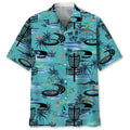 Hawaiian Shirt / Adults / S Disc Golf Beach Hawaiian Shirt