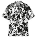 Hawaiian Shirt / Adults / S Disc Golf Black Hawaiian Shirt