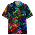 Hawaiian Shirt / Adults / S Disc Golf Color Hawaiian Shirt