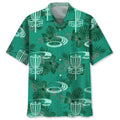 Hawaiian Shirt / Adults / S Disc Golf Kelly Green Hawaiian Shirt