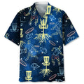 Hawaiian Shirt / Adults / S Disc Golf Light Hawaiian Shirt