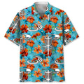 Hawaiian Shirt / Adults / S Disc Golf Nature Tropical Hawaiian Shirt