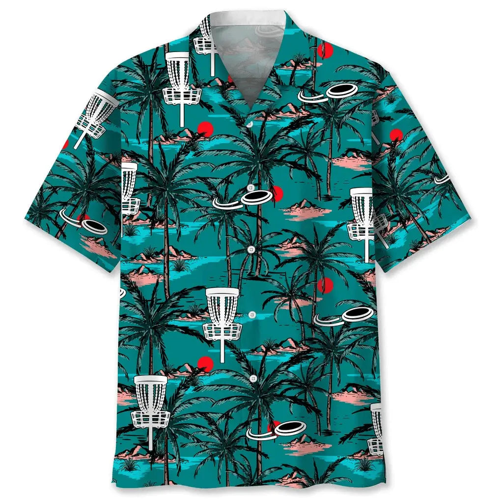 Hawaiian Shirt / Adults / S Disc Golf Vintage Hawaiian Shirt