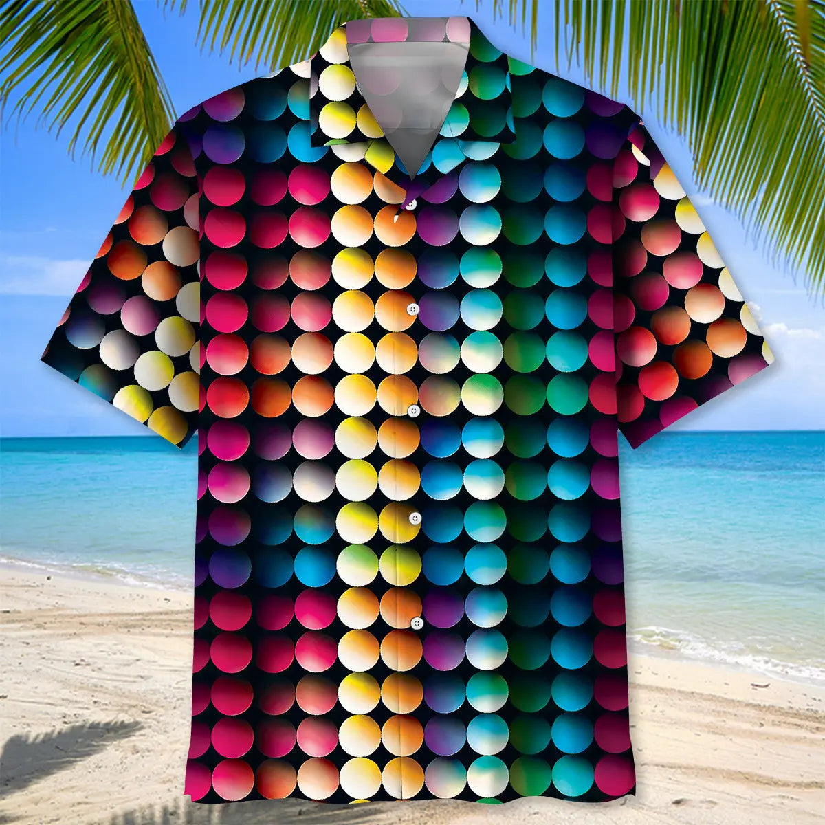 Disco Color Hawaiian Shirt