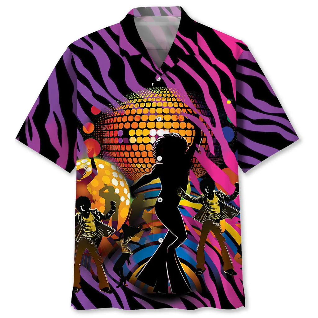 Hawaiian Shirt / Adults / S Disco Dance Hawaiian Shirt