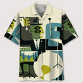 Hawaiian Shirt / Adults / S Drum Abstract Hawaiian Shirt