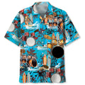 Hawaiian Shirt / Adults / S Drum Beach Hawaiian Shirt