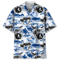 Hawaiian Shirt / Adults / S Drum Blue Nature Hawaiian Shirt