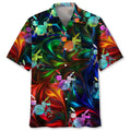 Hawaiian Shirt / Adults / S Drum Colorful Hawaiian Shirt