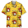Hawaiian Shirt / Adults / S Drum Music Hawaiian Shirt