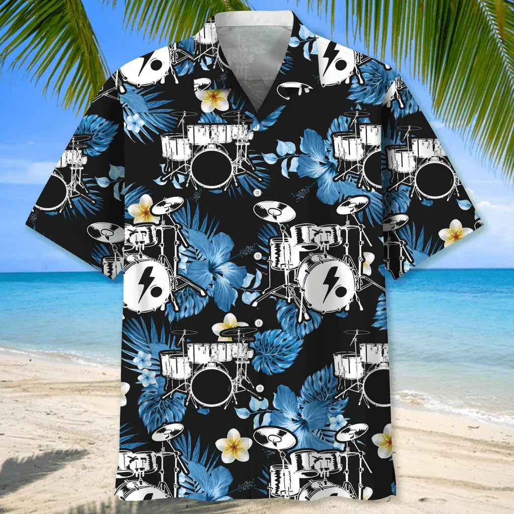 Drum Nature Hawaiian Shirt
