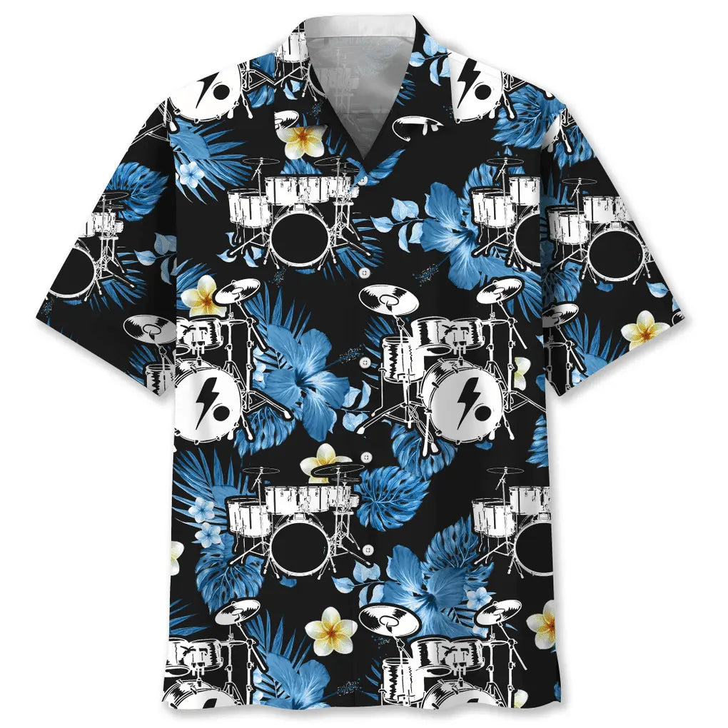 Hawaiian Shirt / Adults / S Drum Nature Hawaiian Shirt