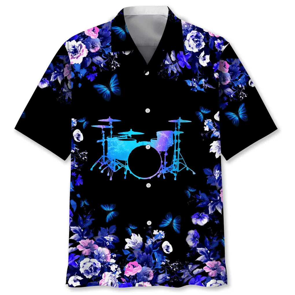 Hawaiian Shirt / Adults / S Drum Nature Hawaiian Shirt