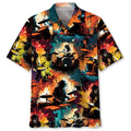 Hawaiian Shirt / Adults / S Drum Watercolor Hawaiian Shirt