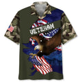 Hawaiian Shirt / Adults / S Eagle Camouflage Patriotic Day Hawaiian Shirt