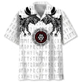 Hawaiian Shirt / Adults / S Eagle Viking Hawaiian Shirt