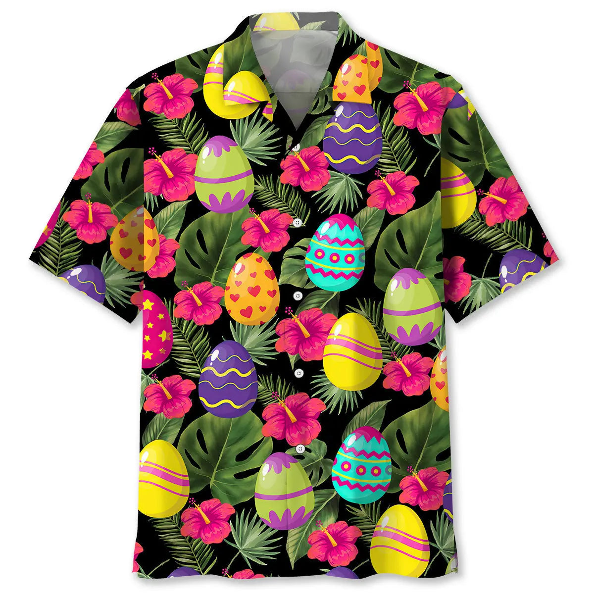 Hawaiian Shirt / Adults / S Easter Hawaiian Shirt Men Easter Jesus Shirt