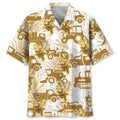 Hawaiian Shirt / Adults / S Farmer Vehicles Tropical Hawaiian Shirt