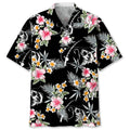Hawaiian Shirt / Adults / S Fishing Flower Hawaiian Shirt