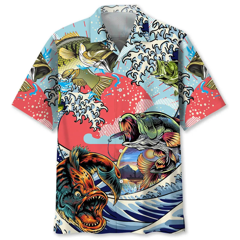 Hawaiian Shirt / Adults / S Fishing Is My Life Hawaiian Shirt