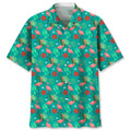 Hawaiian Shirt / Adults / S Flamingo Flower Hawaiian Shirt