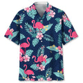 Hawaiian Shirt / Adults / S Flamingo Nature Hawaiian Shirt