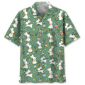 Hawaiian Shirt / Adults / S Funny Bunny Easter Hawaiian Shirt