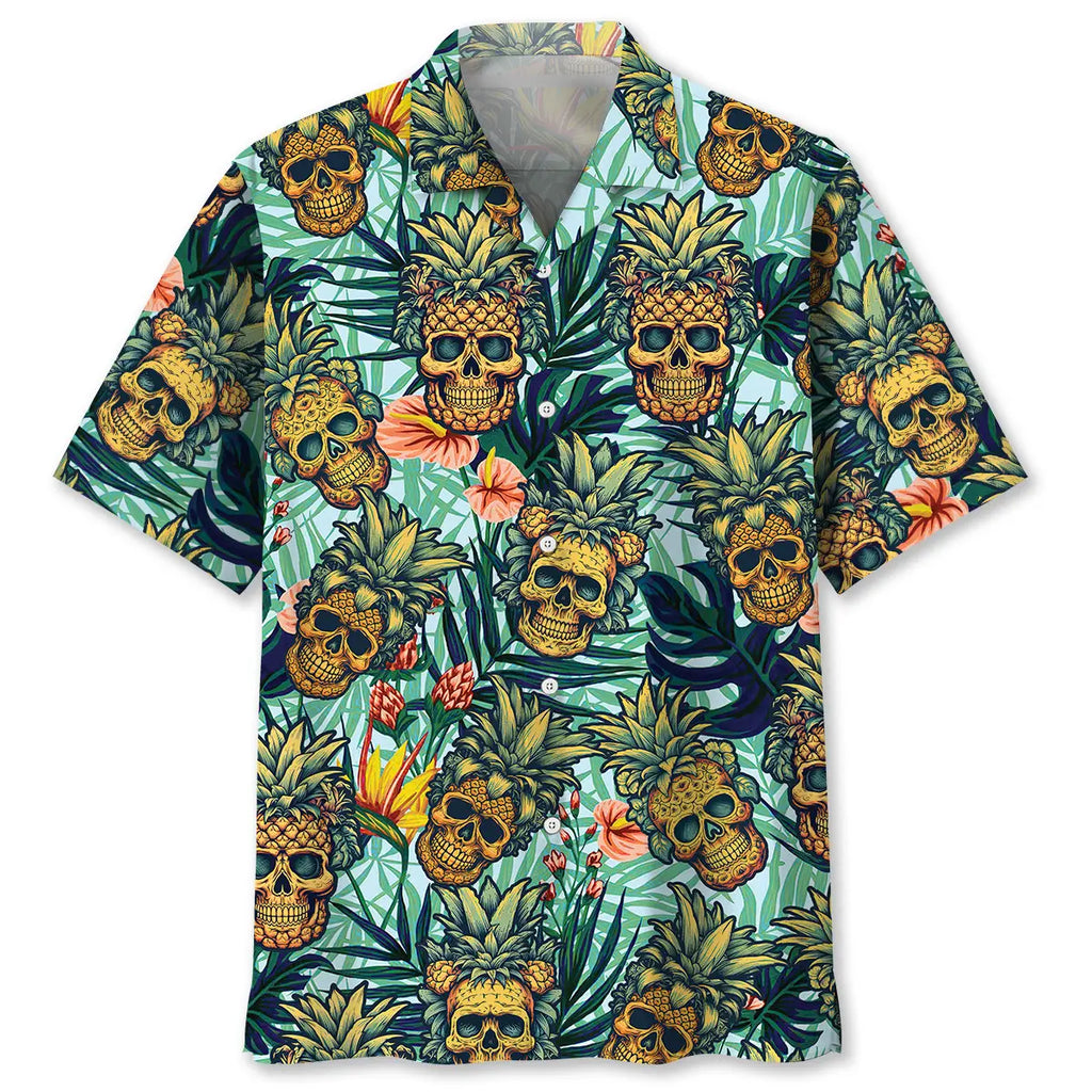 Hawaiian Shirt / Adults / S Funny Pineapple Hawaiian Shirt Men