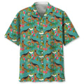 Hawaiian Shirt / Adults / S German Shepherd Hawaiian Beach Hawaiian Shirt