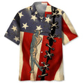Hawaiian Shirt / Adults / S Golf America Flag Hawaiian Shirt