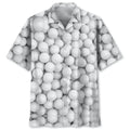 Hawaiian Shirt / Adults / S Golf Ball Hawaiian Shirt