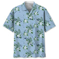 Hawaiian Shirt / Adults / S Golf Blue Tropical Hawaiian Shirt