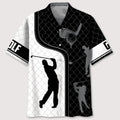 Hawaiian Shirt / Adults / S Golf Mesh Pattern Hawaiian Shirt