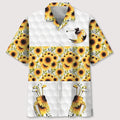 Hawaiian Shirt / Adults / S Golf Sunflower Hawaiian Shirt
