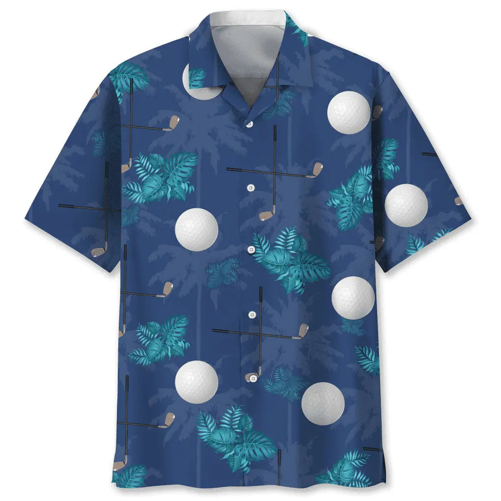 Hawaiian Shirt / Adults / S Golf Tropical Hawaiian Shirt