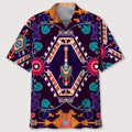 Hawaiian Shirt / Adults / S Guitar Bohemian Hawaiian Shirt