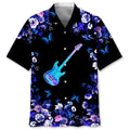 Hawaiian Shirt / Adults / S Guitar Nature Hawaiian Shirt