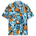 Hawaiian Shirt / Adults / S Guitar Tropical Hawaiian Shirt