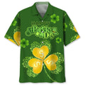 Hawaiian Shirt / Adults / S Happy Irish St.Patrick Day Hawaiian Shirt