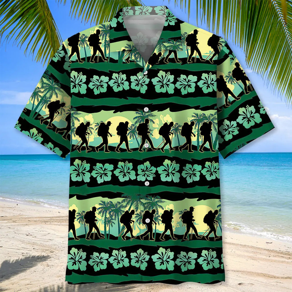 Hiking Nature Tropical Hawaiian Shirt