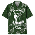 Hawaiian Shirt / Adults / S Hiking Road Hawaiian Shirt