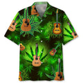 Hawaiian Shirt / Adults / S Hippie Guitar Basic Hawaiian Shirt
