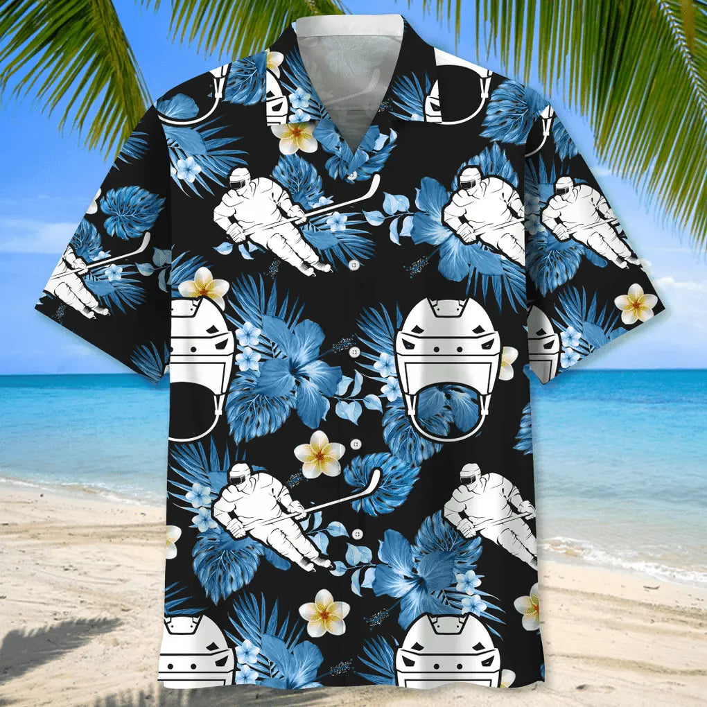 Hockey Nature Hawaiian Shirt