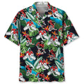 Hawaiian Shirt / Adults / S Hockey Tropical Hawaiian Shirt